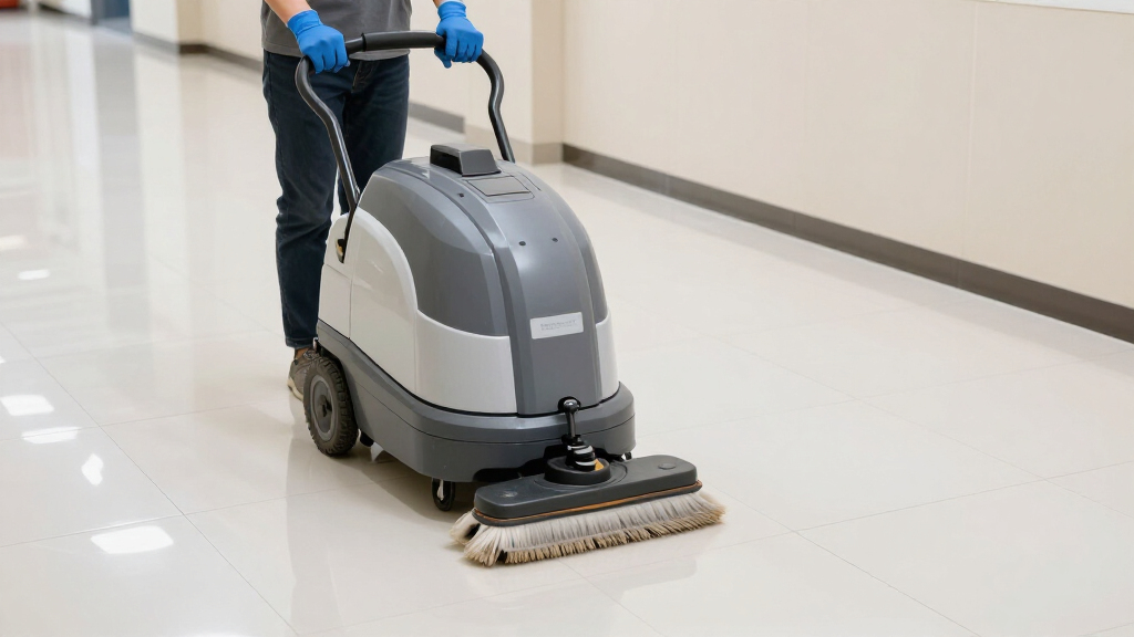 best floor scrubber machine for tile floors