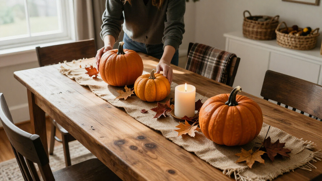 fall seasonal home decor