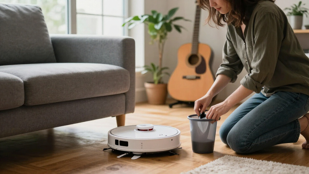 self emptying robot vacuums