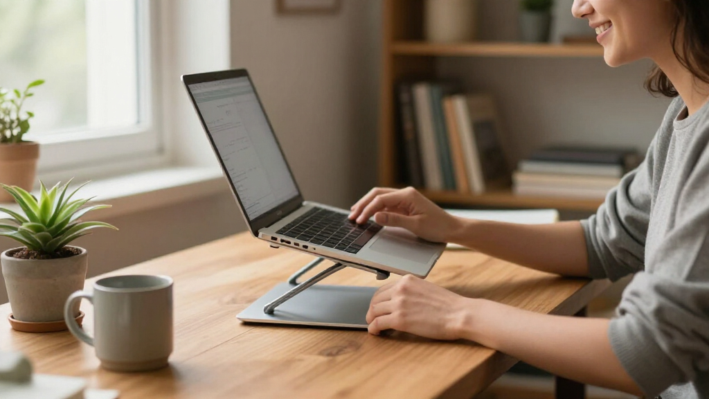 ergonomic laptop stands
