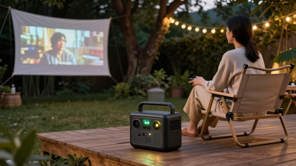 best portable power station for backyard movie night