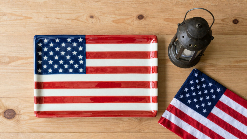 senior-friendly patriotic decor
