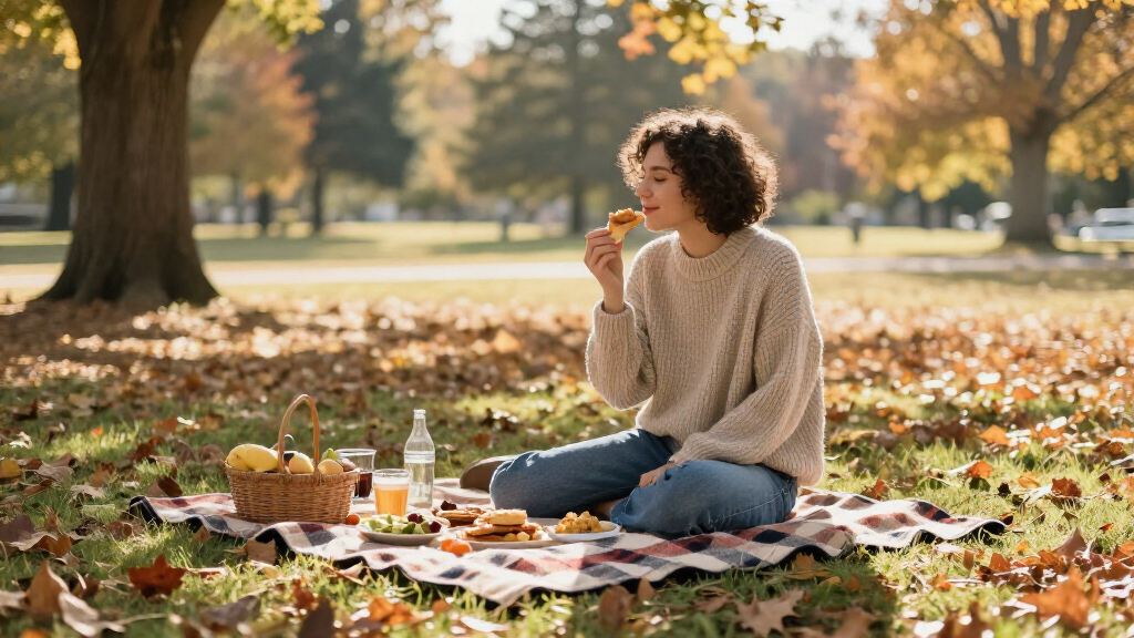 fall outdoor picnic blankets