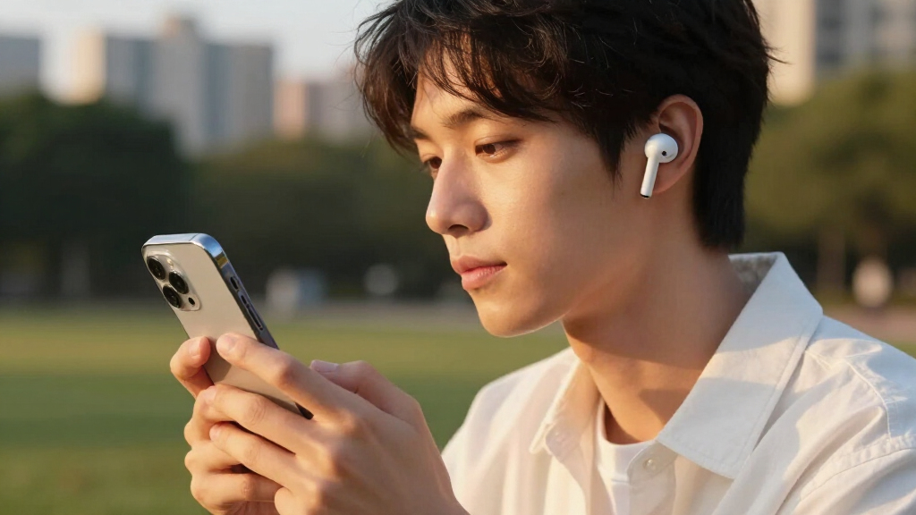 portable wireless earbuds