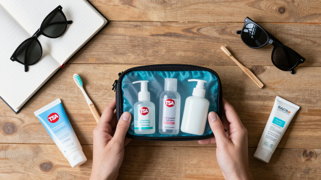tsaapproved quartsize toiletry kits