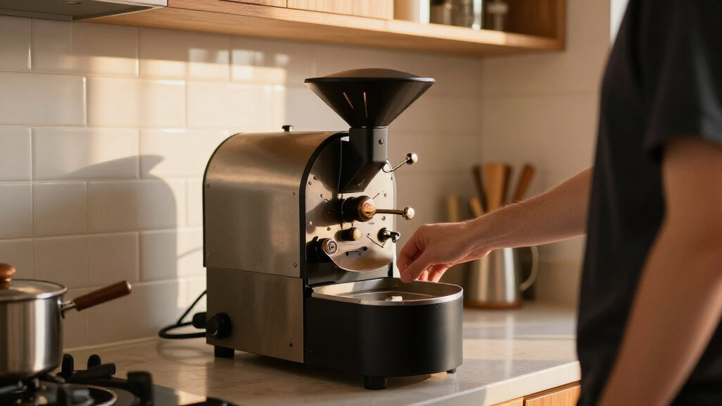 best countertop coffee roaster with easy cleaning