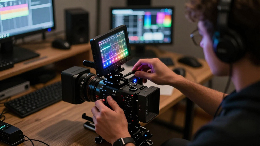 rgb lights for video production
