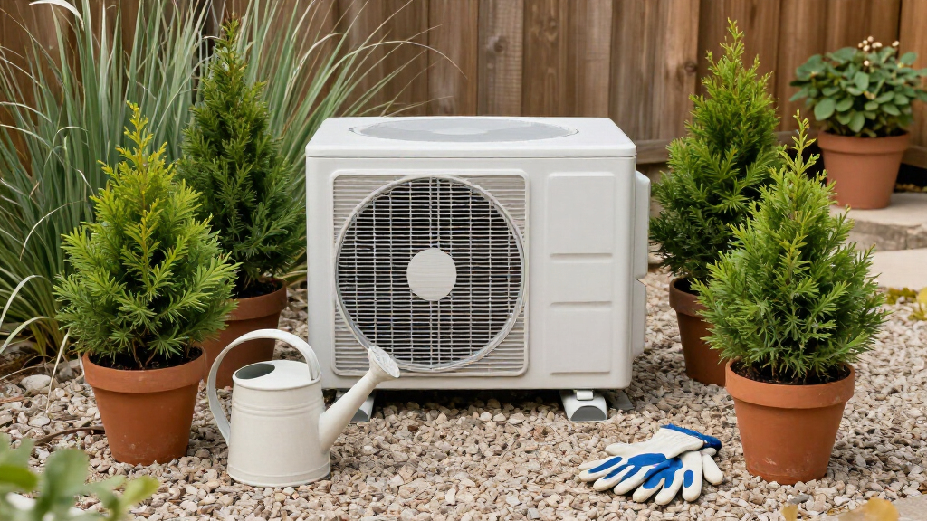 best plants for hiding AC units