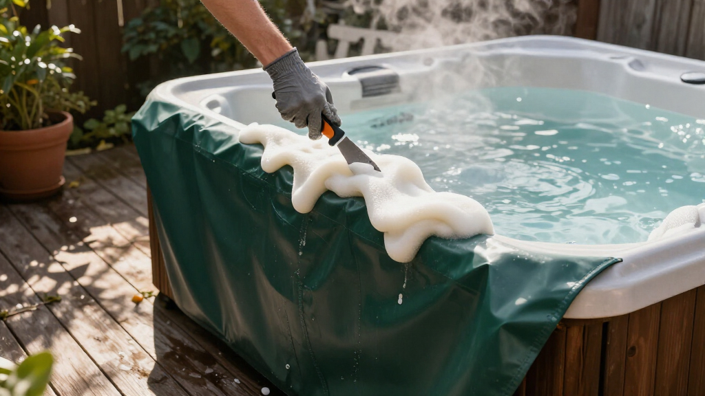 best hot tub cover with insulation