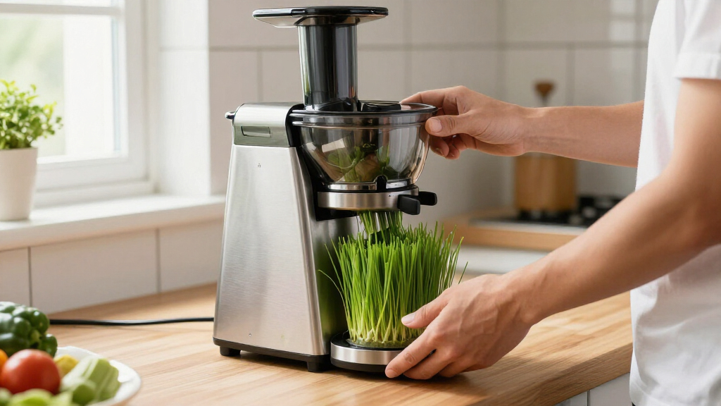 stainless steel wheatgrass juicer