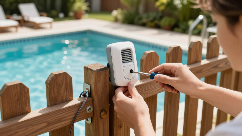 pool gate alarms