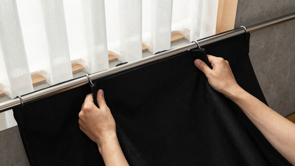 blackout curtains