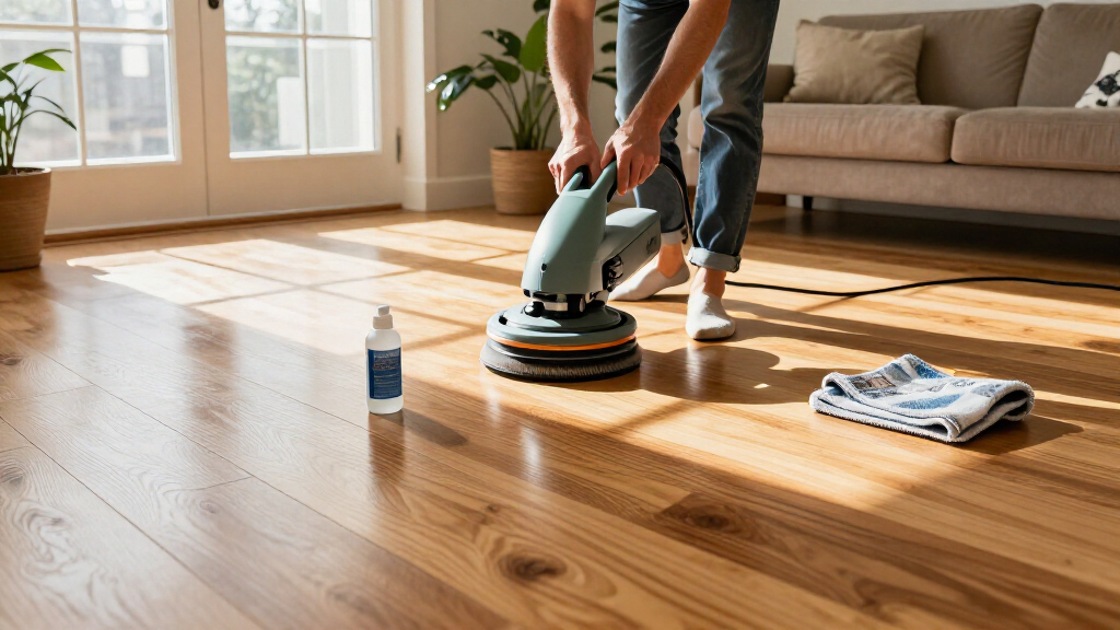 hardwood floor polishing machines