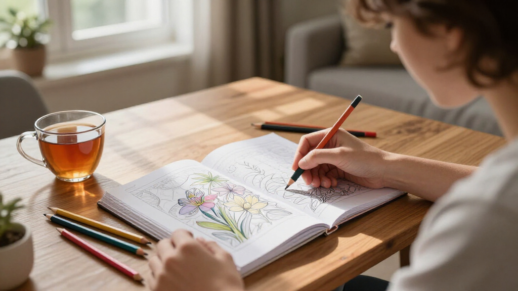 therapeutic adult coloring books
