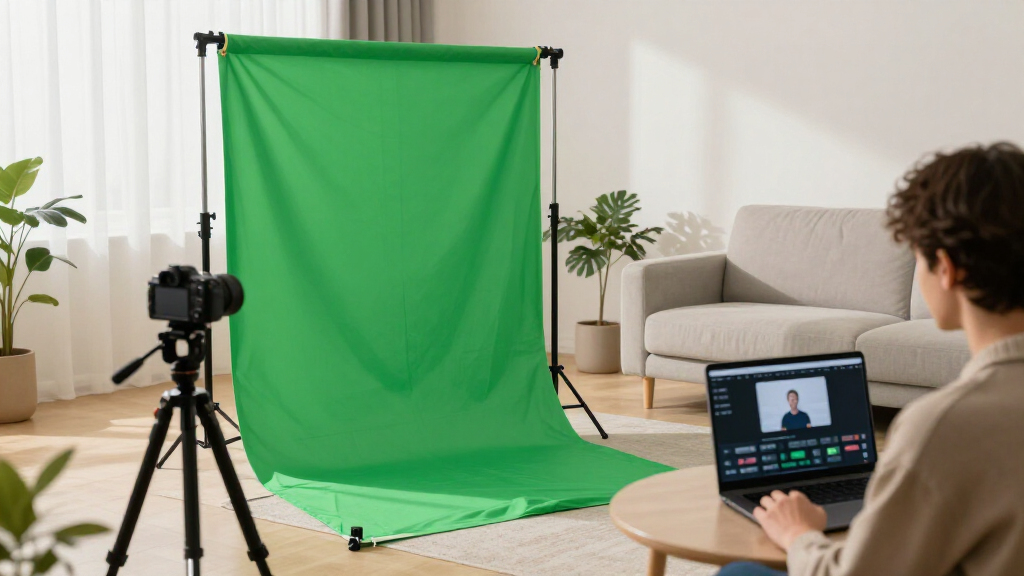 green screen kit for vr streaming