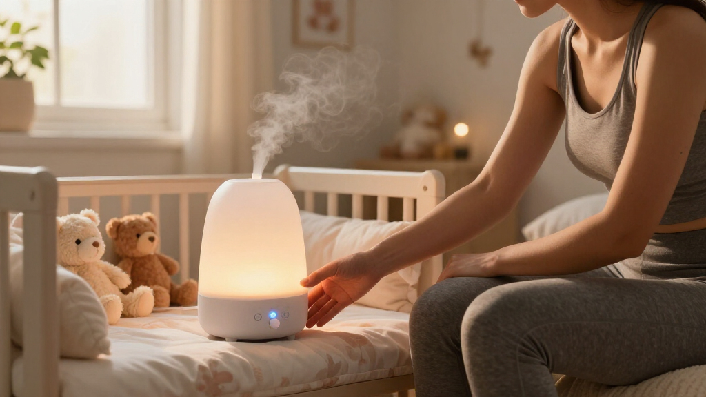 humidifiers for baby rooms with night lights