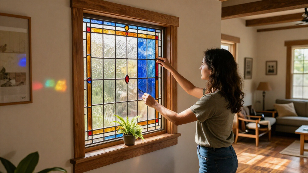 best stained glass window panels