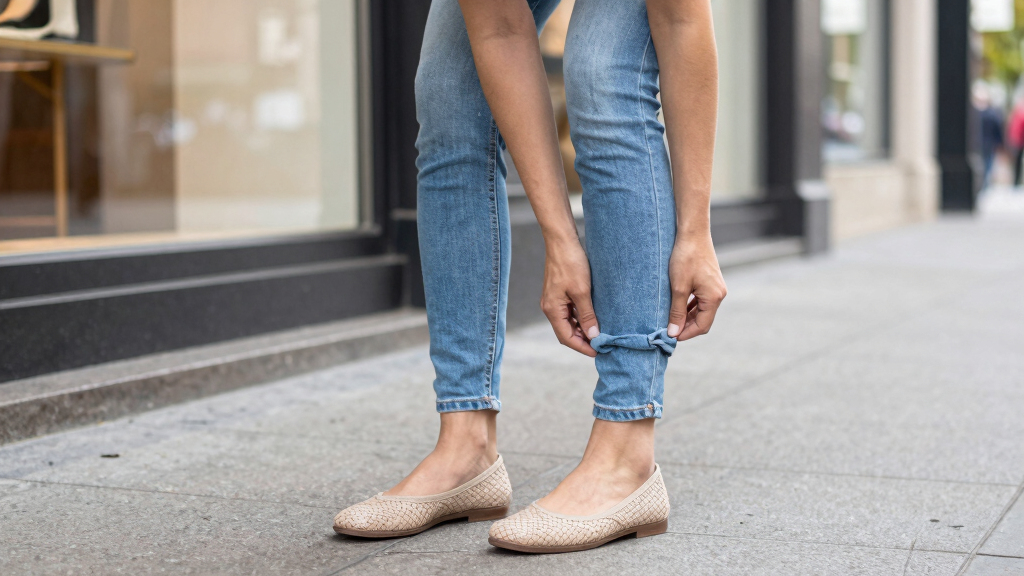 best flat shoes for jeans