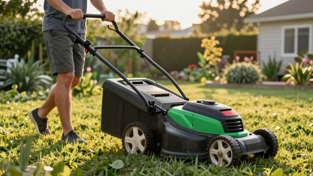 best battery lawn mowers for half acre lots