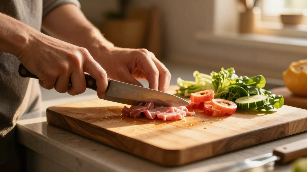cutting boards for meat and veggies