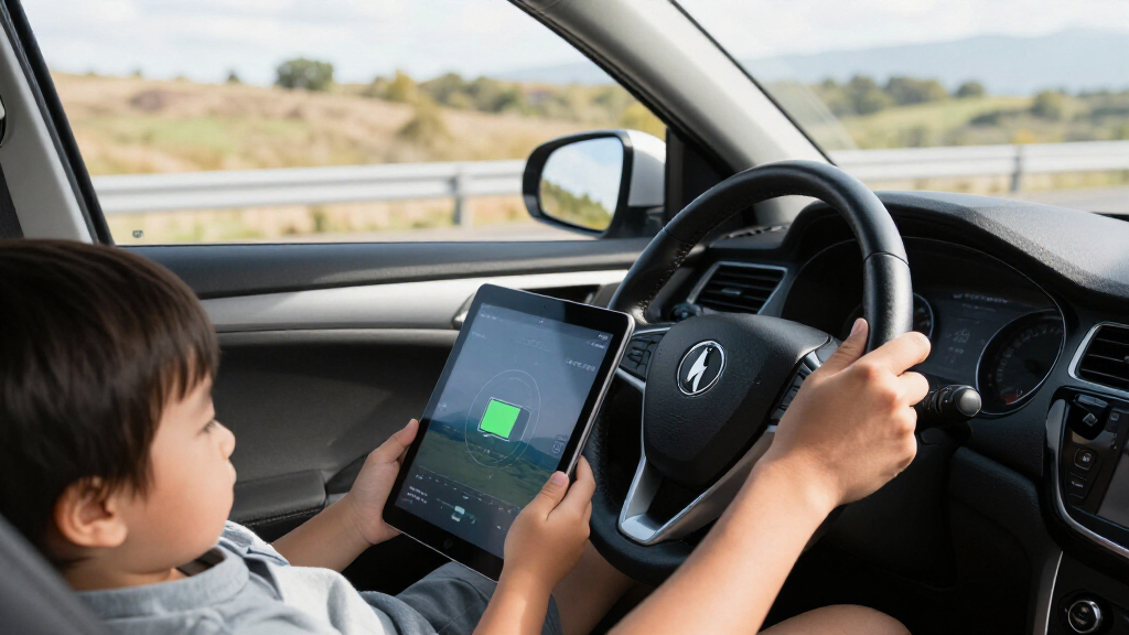 best road trip tablet with long battery life for family road trips