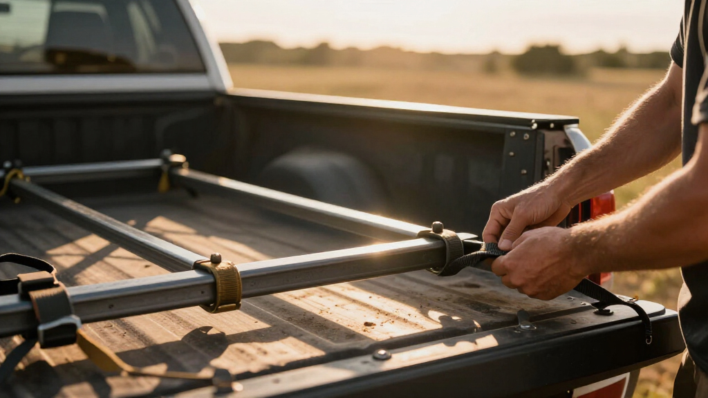 best tie down rails for truck bed camping