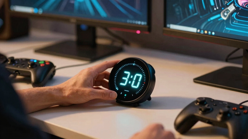 best circular LCD clocks