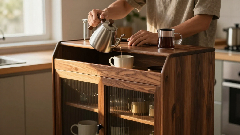 12 Best Premium Coffee Bar Cabinets with Storage for 2026