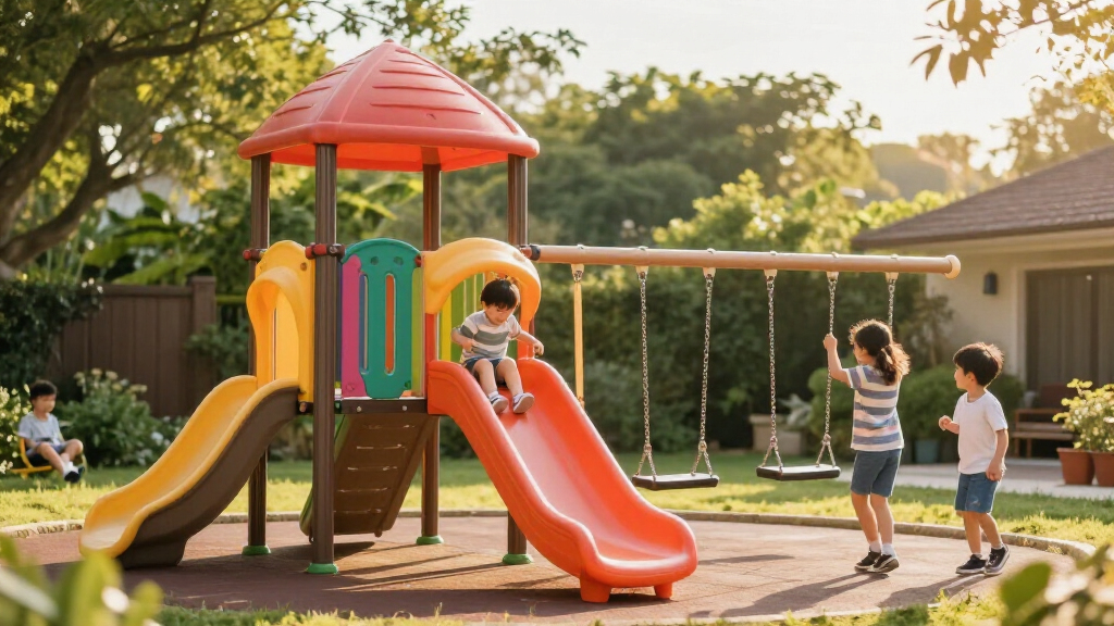premium outdoor play equipment sets