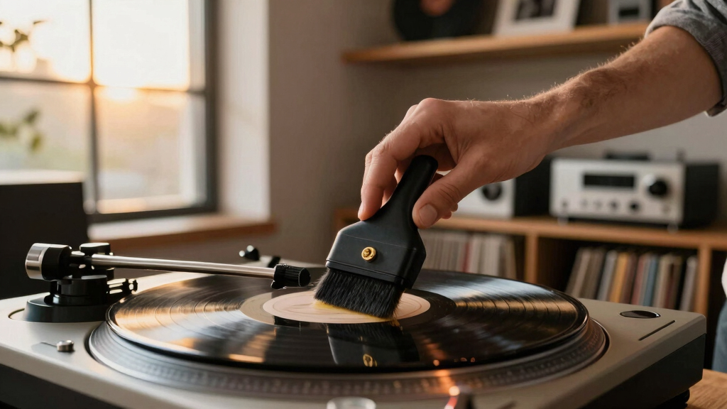 premium anti static record brushes