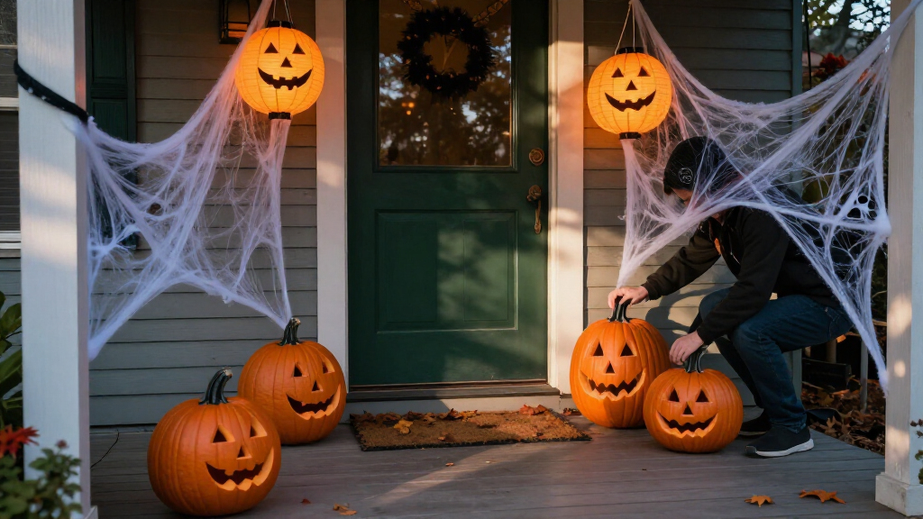 best Halloween porch decorations