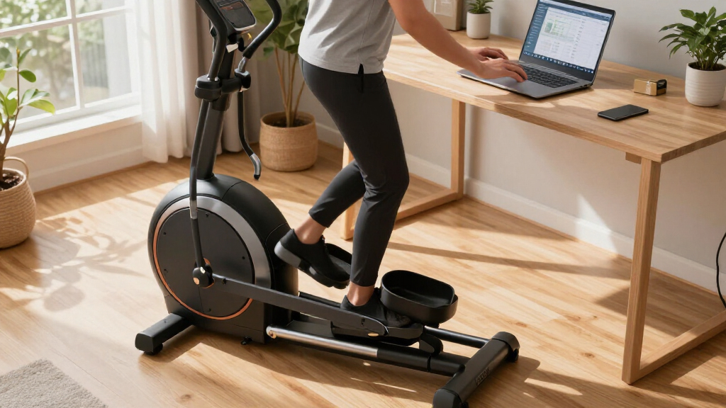 best under desk elliptical trainer premium