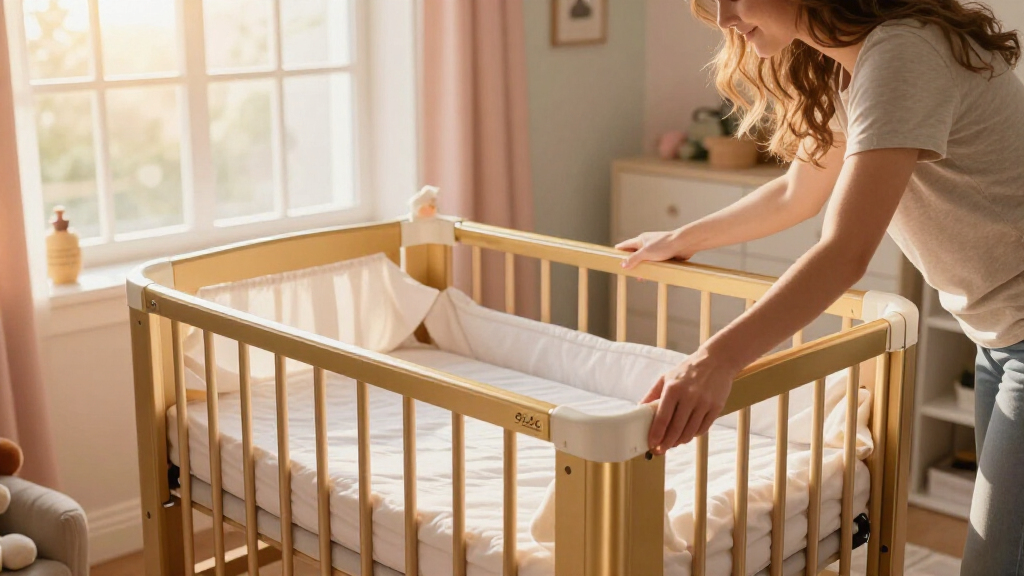pack and play travel cribs deluxe