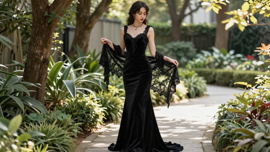 best gothic wedding guest dresses