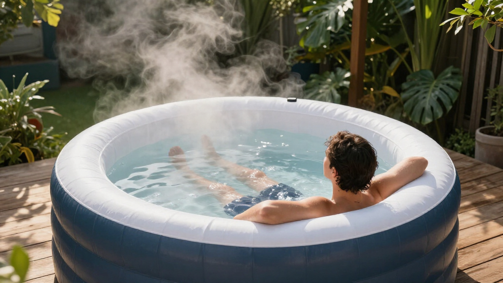 inflatable hot tubs