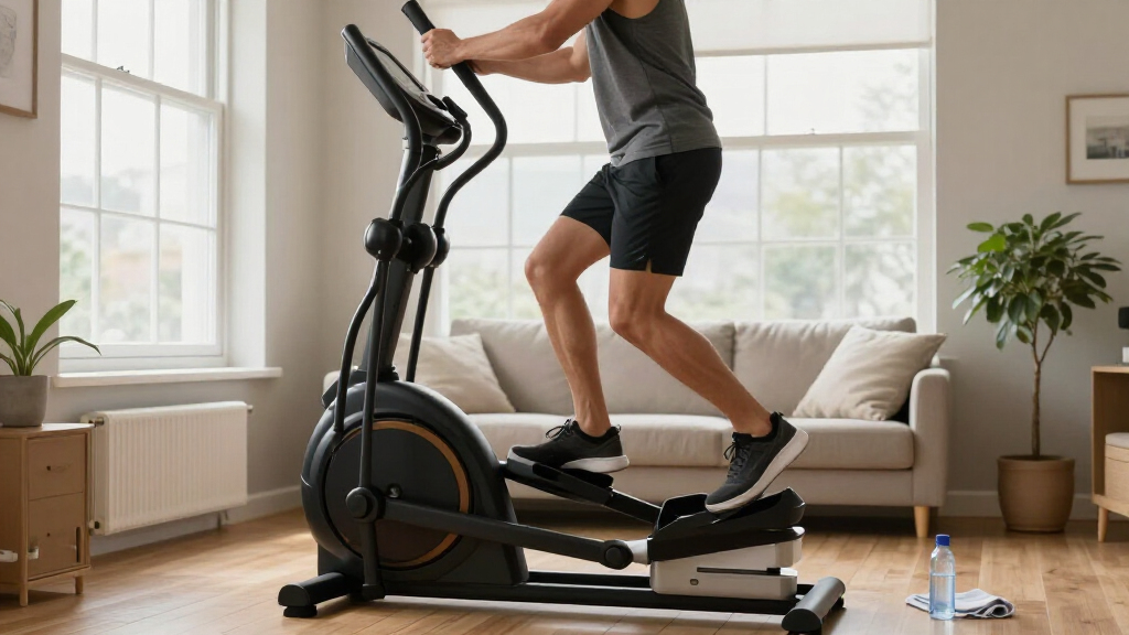 compact home elliptical trainer