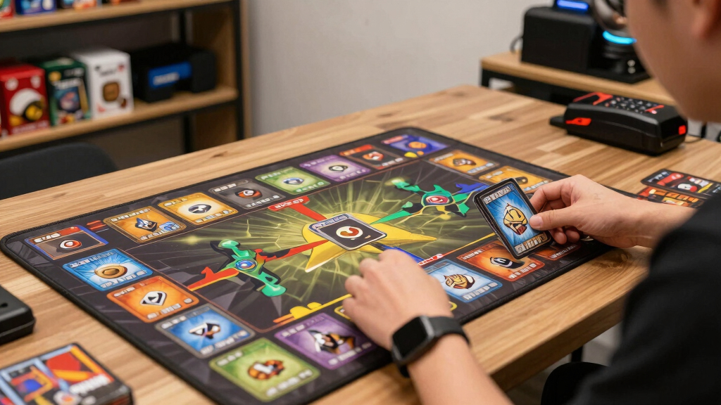 competitive trading card game playmats
