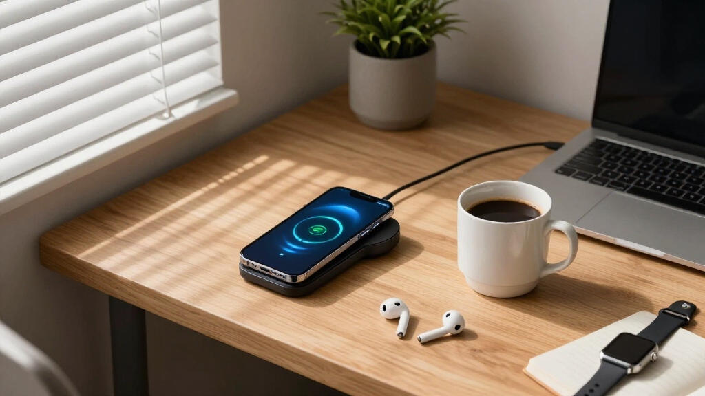 wireless charging stations for desks