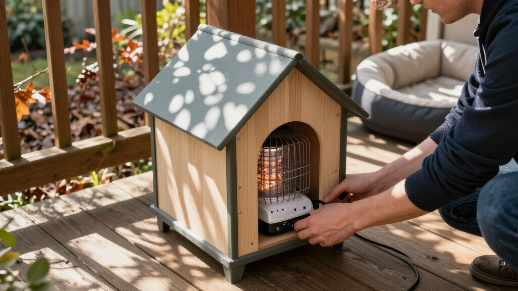 heated outdoor cat houses