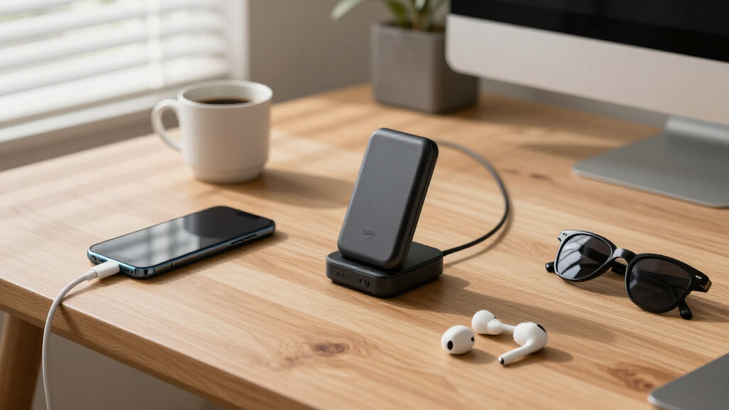 high capacity gan desktop charger