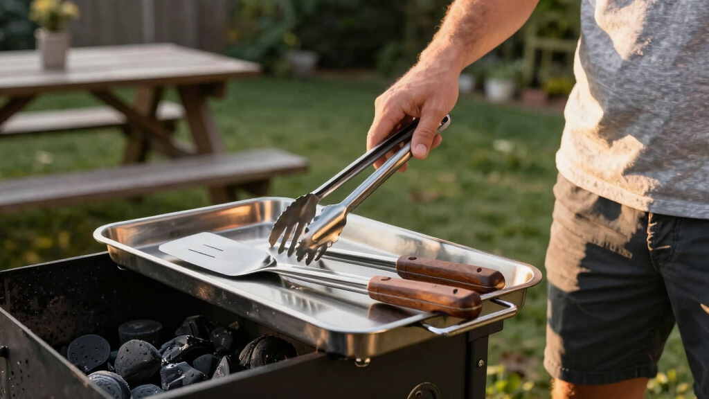 outdoor grilling tools set