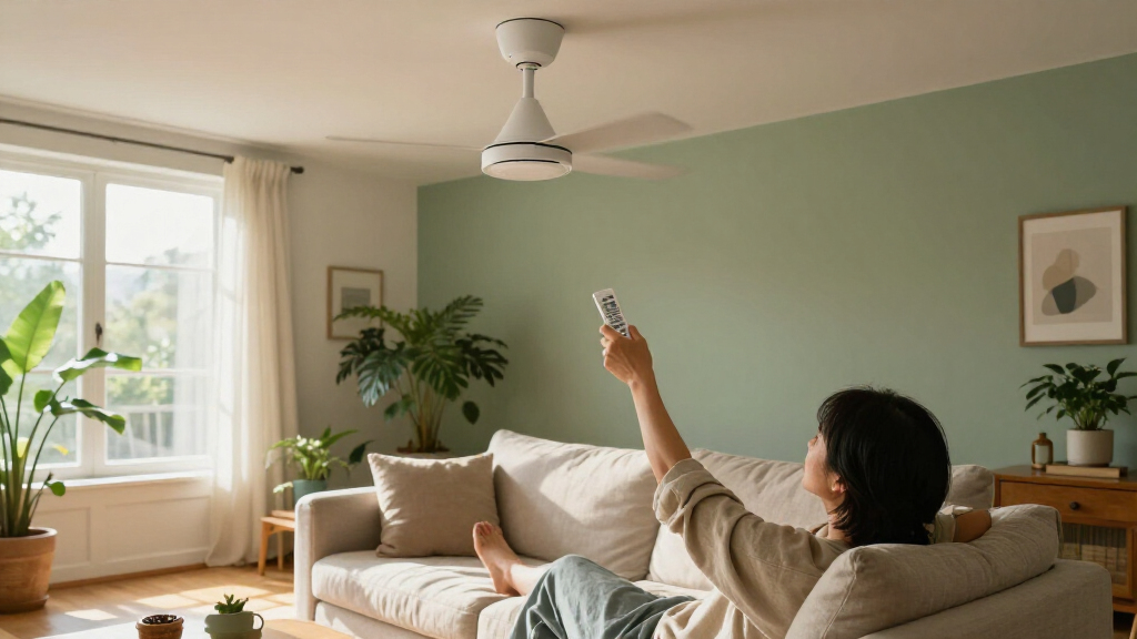 smart ceiling fans with remote control