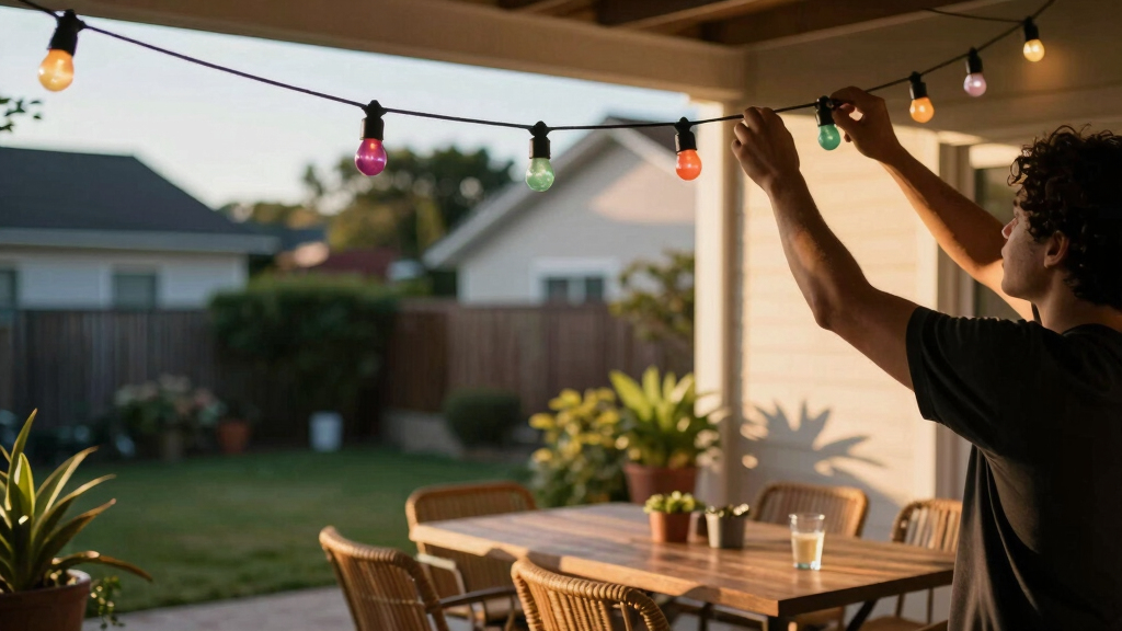 patriotic outdoor patio lights
