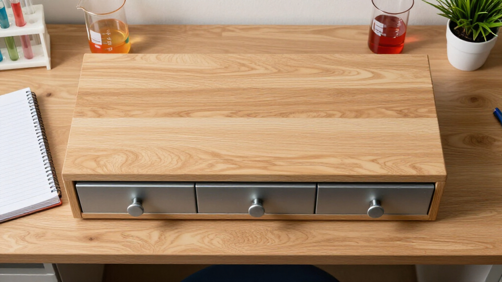 workbench with drawers