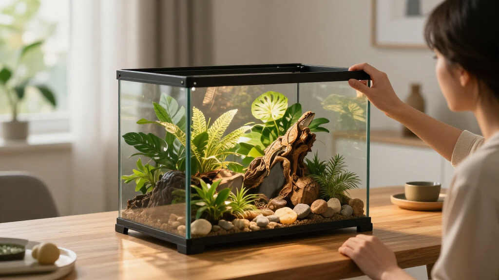 luxury reptile terrariums