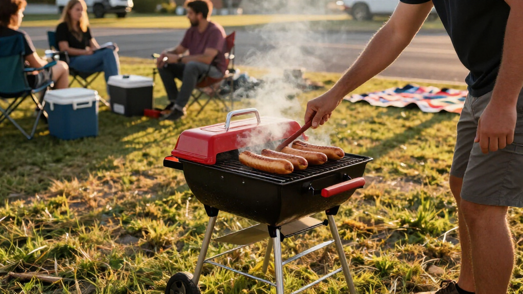 portable tailgating grills