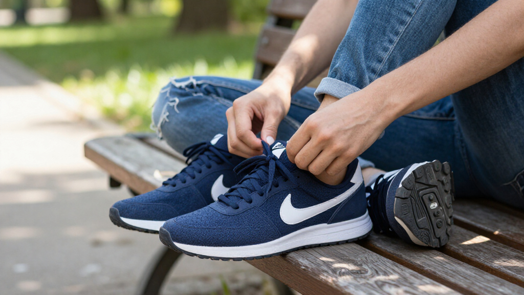 best navy Nike sneakers
