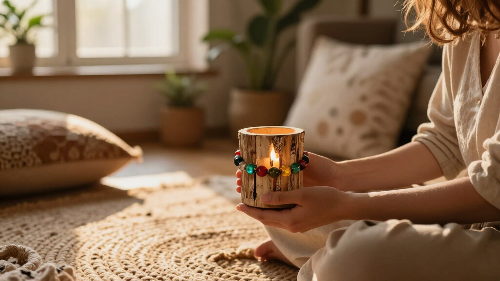 boho candle holders
