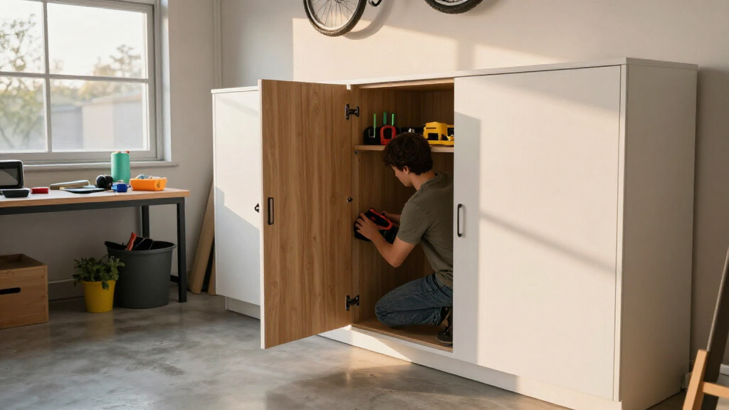 modular garage cabinets