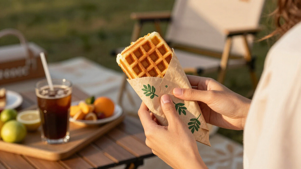 ecofriendly waffle wrapper